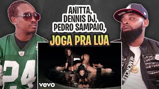 TRETV REACTS TO  Anitta PEDRO SAMPAIO Dennis  Joga Pra Lua Official Visualizer [upl. by Yenaiv]