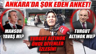 Tüm Ankaralıların Uğrak Noktası Kızılayda İnanılmaz Anket Kesintisiz Anket ŞOOK Edecek [upl. by Aicelaf]