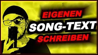 Songtext schreiben 🎤🎵 so schreibe ich meine Songtexte zur Musik [upl. by Eirrem]