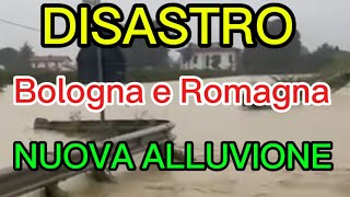 METEO  ALLAGATA BOLOGNA NELLA NOTTE ESONDAZIONI IN ROMAGNA NUOVA ALLUVIONE [upl. by Ateiram]