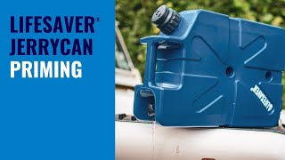 LifeSaver® Jerrycan  Priming [upl. by Fabria]