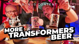 Tasting more TRANSFORMERS BEER 🍻Bonus Content [upl. by Fidellas404]