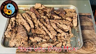 How to Make Greek Gyro Meat Cooked Sous Vide at Home [upl. by Assej415]