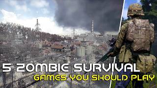 5 BEST SURVIVAL Games other than DayZ  Survival Games 2024 [upl. by Norabel717]