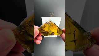 Honey Titanite Crystal from Pakistan  Fine Art Mnerals  Titanite [upl. by Ahsimek]