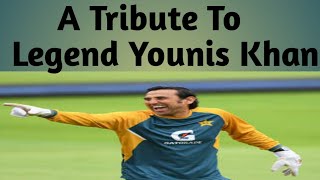 Tribute To Legend Younis Khan [upl. by Llenyl]