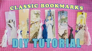 DIY Classic Bookmark – Lamination Cropadile and Tassel How To [upl. by Natalina]