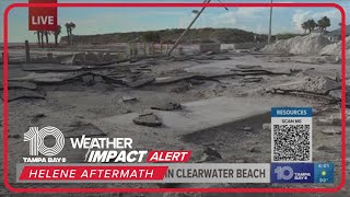 Clearwater Beach reopening Tuesday as cleanup continues [upl. by Filberto810]