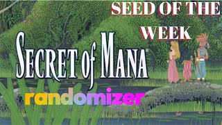 Secret of Mana Randomizer  SEED OF THE WEEK  153 I NOW HAVE BIBLIOPHOBIA 12326 [upl. by Elleraj]