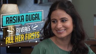 Rasika Dugal reveals all her firsts  CineBlitz [upl. by Deroo362]