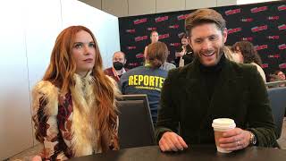 Interview with Jensen and Danneel Ackles of The Winchesters [upl. by Mellicent]