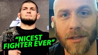 Khabib Nurmagomedovs former opponent quotIt was an honor to fight himquot Darrell Horcher [upl. by Alekal]