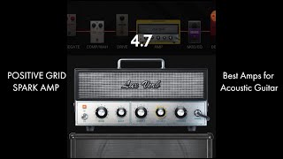 Positive Grid Spark Amp Acoustic Guitar Review  best Spark Amp patches [upl. by Ainotal]