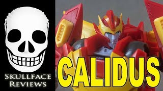 Transformers 3rd Party Mastermind Creations Reformatted Calidus Rodimus [upl. by Knah]