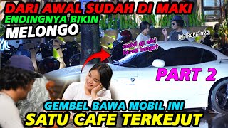 Dari Awal Sudah MAki Endingnya Bikin Melongo Gembel Bawa Mobil Ini 1 cafe Terkejut [upl. by Kato948]