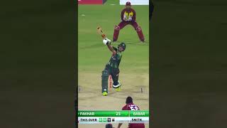 Fakhar Zaman Fiery Innings Against West Indies PAKvWI SportsCentral Shorts PCB M9C2K [upl. by Adlin]