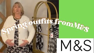 What’s new in MampS Spring outfit haul with a try on See the new fashions [upl. by Vivl376]