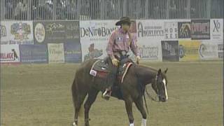 STEFANO MASSIGNAN FUTURITY reining 2009  COWBOYS LIFE PRO [upl. by Netfa]