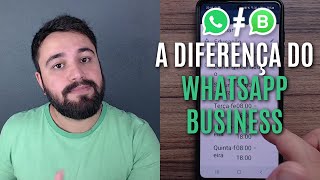 QUAL A DIFERENÇA ENTRE WHATSAPP E WHATSAPP BUSINESS [upl. by Felice]