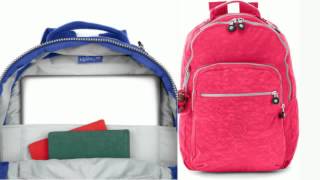 Kipling Basic Seoul Laptop Backpack  LuggageFactorycom [upl. by Danielle]