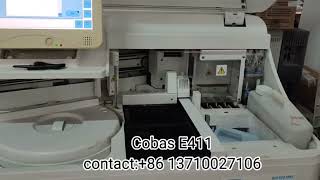 【Roche cobas e411 Immunoassay Analyzer】 [upl. by Esiuole]