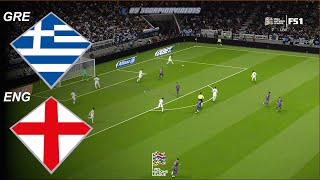 Greece vs England  Round 5 of the UEFA Nations League 2025 [upl. by Baldwin]