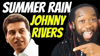 JOHNNY RIVERS Summer Rain REACTION  Talent and lookshes the complete package [upl. by Ashjian90]