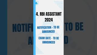 Upcoming Bank Exams 2024  Winner Institute [upl. by Lleihsad]