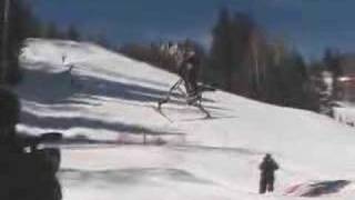 Ski Bike BIG AIR CONTEST Durango Mountain Resort COLORADO [upl. by Swithbart]