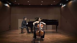 Poulenc cello sonata mov1 [upl. by Anuaek]