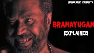 BRAMAYUGAM MOVIE 2024 EXPLAINED IN HINDI  BEST HORROR MOVIE OF 2024 MANPASAND KAHANIYA [upl. by Neit]