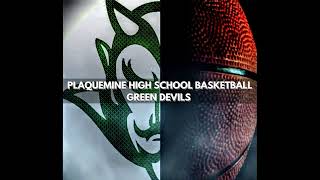 Plaquemine High School vs Ellender High School Mens Varsity Basketball [upl. by Aynotal]