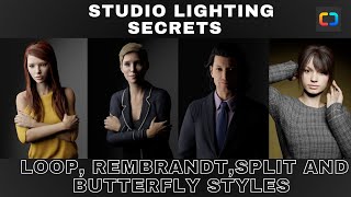 The Ultimate Lighting Tutorial in SetaLight 3D 4 Classic Portrait Styles [upl. by Lairbag322]