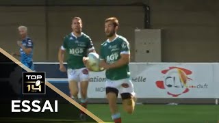 TOP 14  Essai dAymeric LUC AB  Montpellier  Bayonne  J25  Saison 20202021 [upl. by Akym]