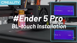 Ender 5 Pro BLtouch Installation Tutorial [upl. by Wexler]