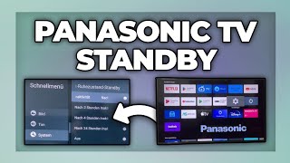 Panasonic TV Standby Modus ausschalten  Ruhemodus Tutorial [upl. by Bolanger453]