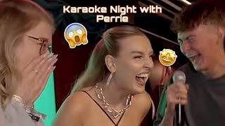 Come with us to do KARAOKE with PERRIE😱 My biggest dream came true [upl. by Elleyoj682]