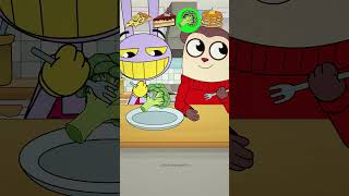 Jax and Max Share Food😂 ALL MY FELLAS meme Funny Friendship Animation THE AMAZING DIGITAL CIRCUS [upl. by Namilus910]