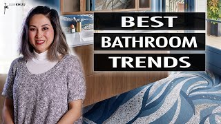 Picked By Pros The Top Bathroom Design Trends For 2023  Julie Khuu [upl. by Ylrebmik]