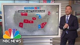 2020 Senate Map Shows GOP Seats In Red States Threatened  Meet The Press  NBC News [upl. by Danyette424]