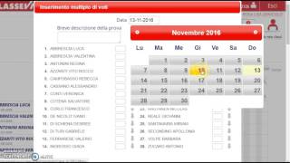 Tutorial registro Spaggiari registrazione voti [upl. by Ilka787]