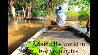 Around the world in twelve minutes [upl. by Semadar]