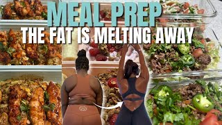 EASY MEAL PREP FOR WEIGHT LOSS High protein to lose fat and build muscle [upl. by Eile]