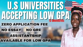 Do not let your low CGPA discourage you from studying in the US International Students No GRE [upl. by Weber]