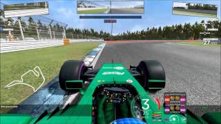 Automobilista Hockenheim F1 2017 Ultimate Time Trial Gameplay [upl. by Noirad186]