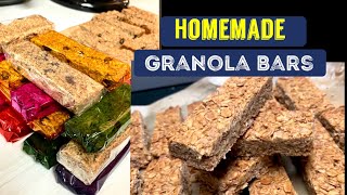 Homemade Granola Bars [upl. by Ulphiah18]