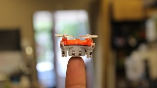 AERIUS The NEW Worlds Smallest Quadcopter [upl. by Jd]