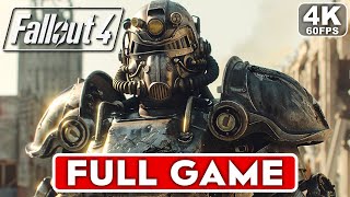 FALLOUT 4 Gameplay Walkthrough FULL GAME 4K 60FPS PC ULTRA  No Commentary [upl. by Yssak]