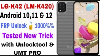 LG K42 FRP Bypass with UMT Unlocktool  LMK420 FRP Unlock using Test Point  LG K42 FRP 1000 [upl. by Araic430]