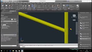 AutoCad Plant 3D Tutorial  Routing Pipe [upl. by Nalod670]